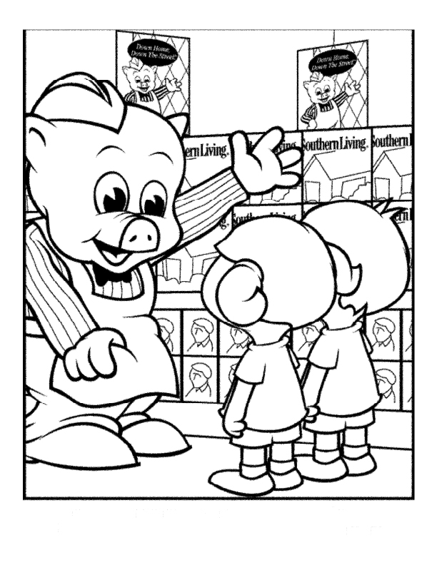 Mr. Pig at the Grocery #1