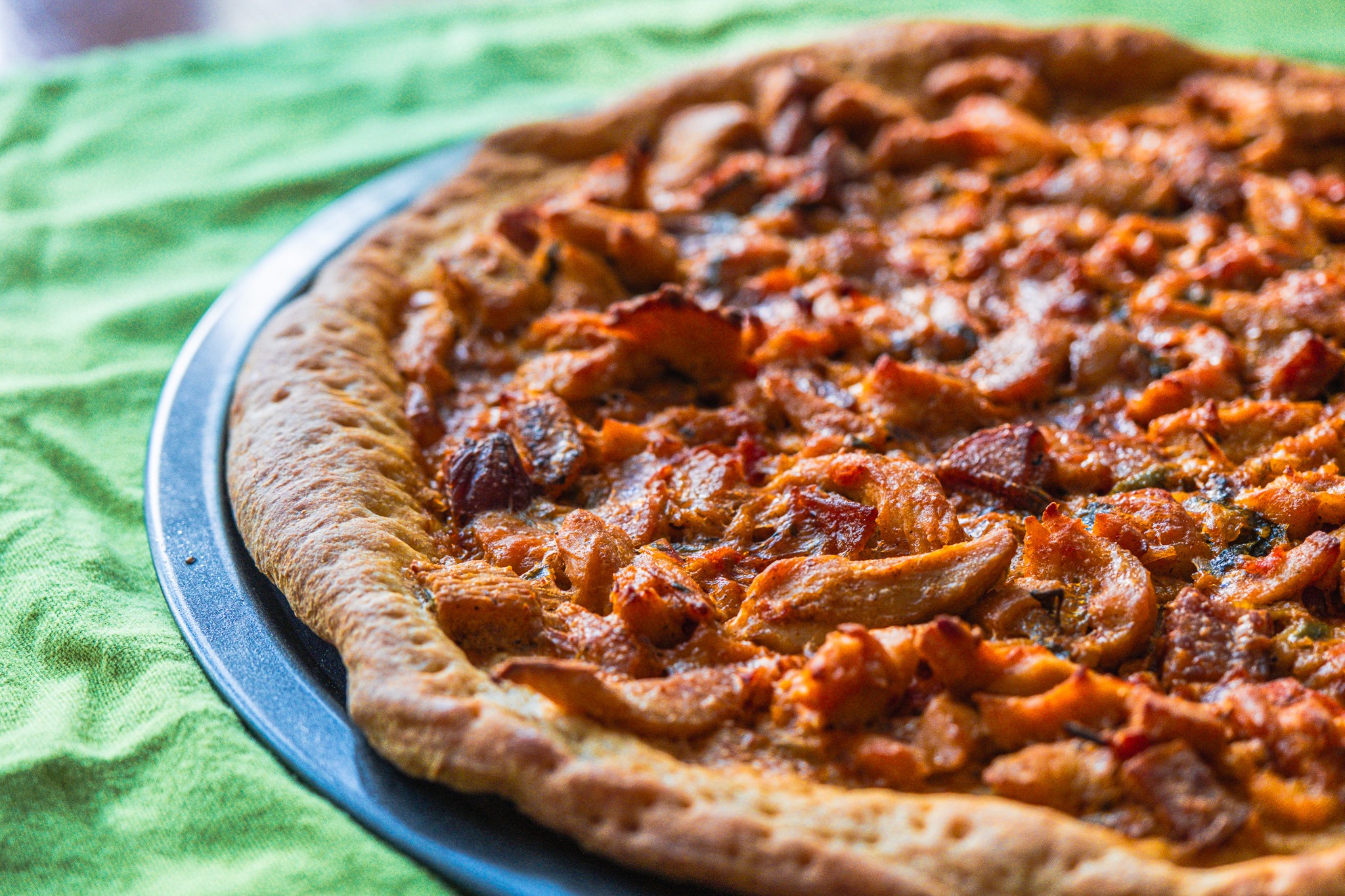 Fajita Gumbo Pizza