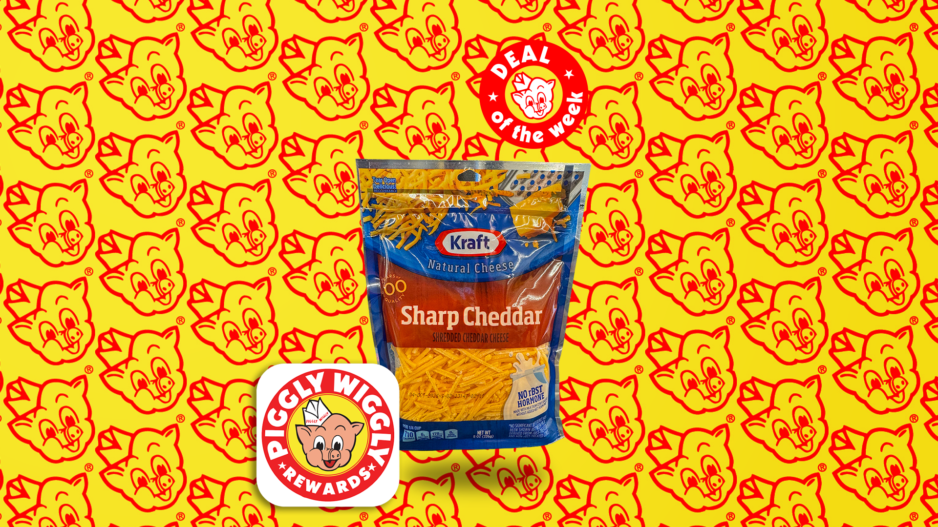 Kraft Shredded Cheese (8oz. Bag) 99¢ : July 1 – July 7, 2026